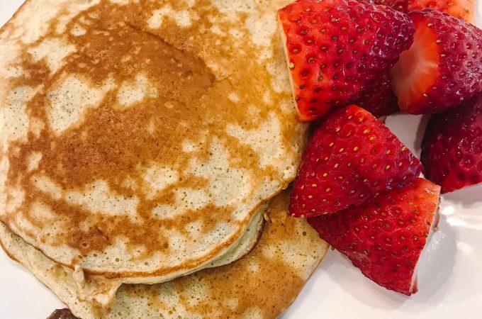 Banana Protein Pancakes