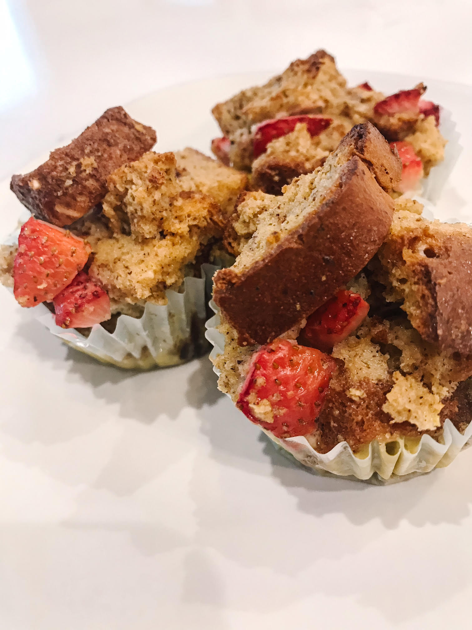 Strawberry French Toast Muffin