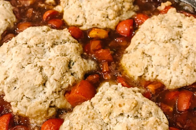 Tomato Cobbler