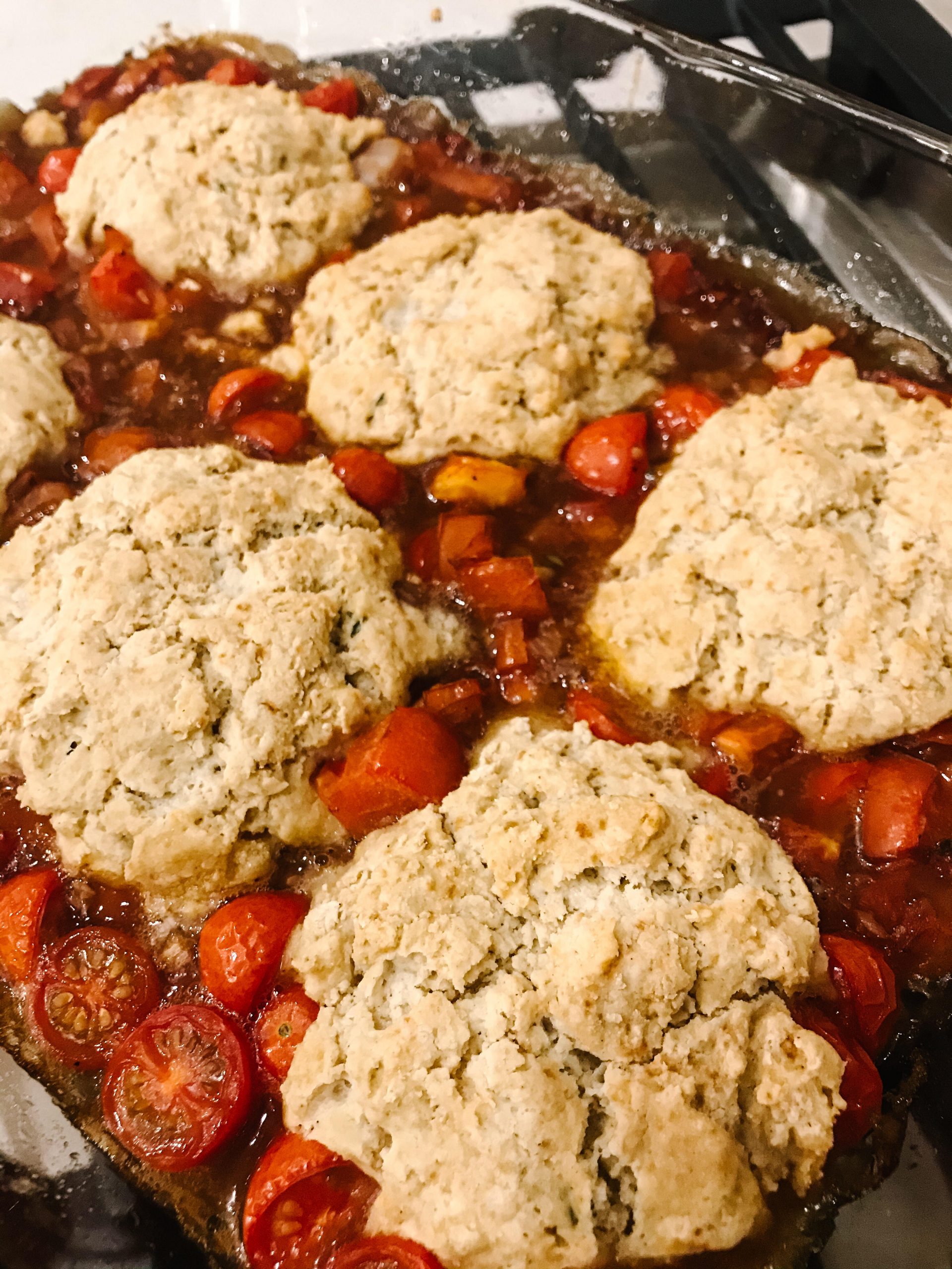 Tomato Cobbler